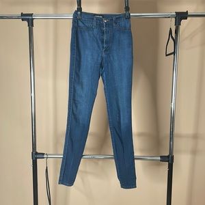 Fashion Nova dark blue jeans size 4